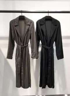 ウエストリボン欠品　Theory✨セオリー　シンプル　トレンチコート　アウター