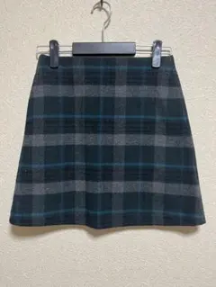 UNIQLO チェックミニスカートSサイズ