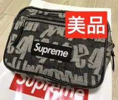 24H以内発送 完売品 Fat Tip Jacquard Denim Waist SUPREME/シュプリーム】より22SS Fat Tip Jacquard Denim Waist Bagが