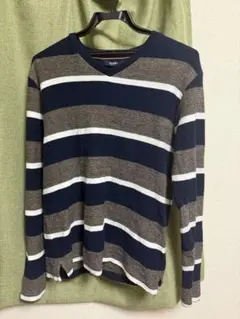BEAMS Vネックニット Mサイズ