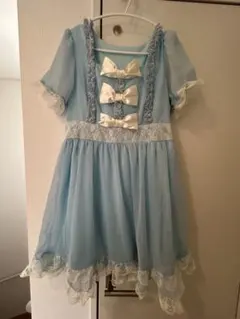 ロリータ服 水色 ドレス 3L