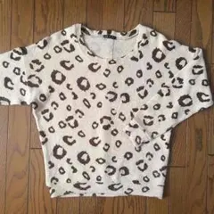 【イング】 ヒョウ柄ニット