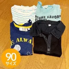 【セット】Tシャツ　半袖　サイズ90のサムネイル