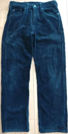 【90s 日本製】Levi's 512 ブラック コーデュロイ W32 L34