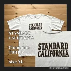 廃盤　スタンダードカリフォルニア　チャンピオン T1011 USA製　Tシャツ
