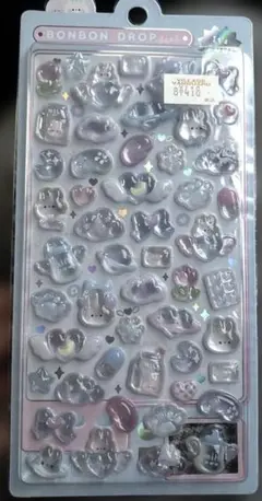 【新品未開封】ボンボンドロップシール/うるちゅる/プチドロップ　みずいろボンボン