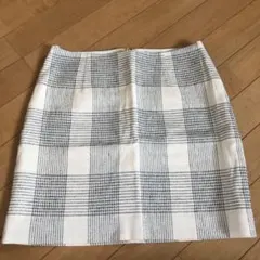 BEAUTY&YOUTH チェック柄タイトスカート M