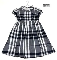 BURBERRY　ワンピース　160　バーバリー　チェック　フリル　スカート
