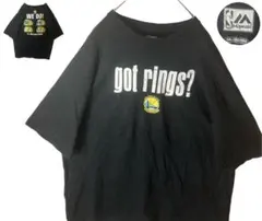 NBAゴールデンステートウォリアーズ優勝記念チャンピオンリングTシャツ2XL