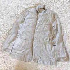 Crocodile クロコダイル メンズジャケット グレー Mサイズ　カジュアルのサムネイル