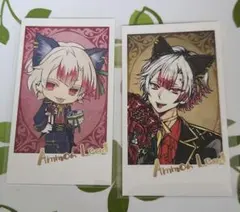 アモン　サイン入り　フォト風カード　悪魔執事と黒い猫　ナンジャタウン