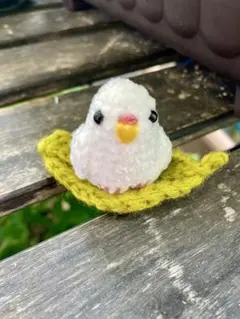 【モフモフお座りタイプ】セキセイインコ◆アルビノ