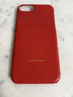 Hender Scheme iPhone case 8 赤