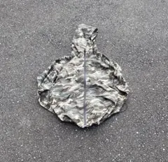 90's old uniqlo nylon shell jacket camo