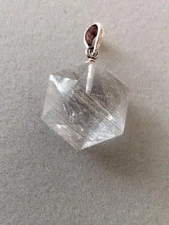 ルチルクォーツ ペンダント 六芒星 針水晶 925 - メルカリ