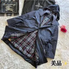 【美品】4way バーバリー モッズコート ノバチェック ダウンライナー