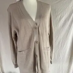 未使用！グローバルワーク　定価3900円　ベージュ カーディガン　長袖　L
