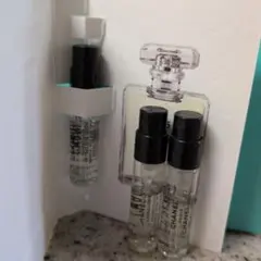 3本セットCHANEL N°5 L'EAU 香水サンプル