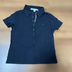 TOMMY HILFIGER 黒 ポロシャツ サイズ2