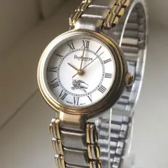 【美品】Burberrys バーバリー　アナログ腕時計 シルバー/ゴールド　稼働のサムネイル
