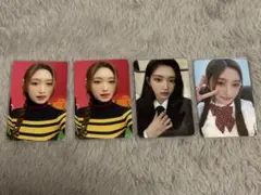 ive イソ トレカ　トレーディングカード　4点