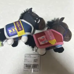 サラブレッドコレクション　馬服マスコットボールチェーン2　2点セット