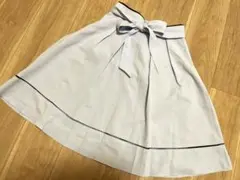 MISCHMASCH ライトブルー フレアスカート