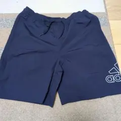 adidas　アディダス　ハーフパンツ　M　ネイビー