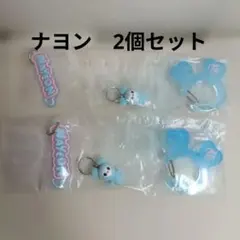 TWICE LOVELYS アクリルカラビナフロッキーマスコット ナヨン×2