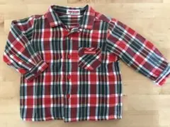 ミキハウス チェックシャツ 80cm