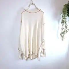 【Q46】クレオルム CREOLME ロンT レディース　アイボリー　長袖