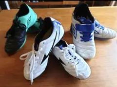 サッカーシューズ ホワイト/ブルー