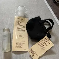 無印良品 ポンプヘッド・コットン専用➕ダメージケアシャンプー➕ミニトートバッグのサムネイル