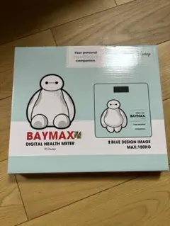 ベイマックス　デジタル体重計ブルーデザイン