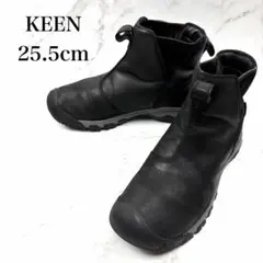KEEN グレタ チェルシー ウォータープルーフ 防水 ブーツ 25.5cm 黒のサムネイル