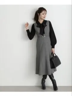 マーメイドツイードジャンスカ　プロポーションボディドレッシング