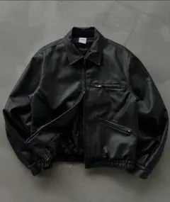 VINTAGE LIKE SHORT BLOUSON ブラック L