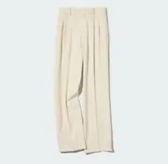 プリーツ カジュアルパンツ