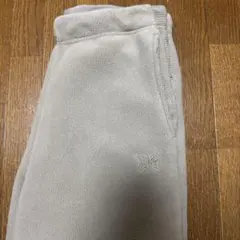 ユニクロ needles コラボ フリースワイドパンツ ベージュ Mサイズ