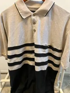 pierre cardin ポロシャツ ベージュ ブラック XLのサムネイル