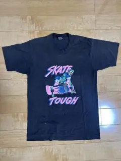 オールドスケート　HOSOI SKATE TOUGH ブラック Tシャツ