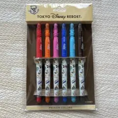 東京ディズニーリゾート フリクションカラーズ　カラーペン6本セット