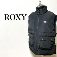 ■ ROXY ダウンベスト 中綿 ジップアップベスト