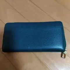 ダークグリーン レザー 長財布