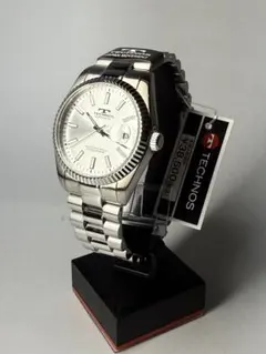 ラスト1】TECHNOS T9C05SI アイスブルー腕時計クロノグラフ - メルカリ