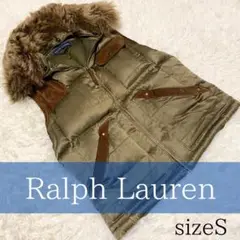 【美品】POLO RALPH LAUREN ベスト　ファー付き 楽天市場】ファー ベスト（ブランドラルフローレン