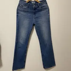 【ほぼ未使用】BAYFLOW ブーツカットデニム