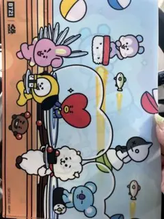 新品　BT21 クリアファイル おまけ付き