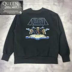【希少】QUEEN クイーン 公式 スウェット M 2024年製 黒 ロック