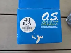 OS MAX 40LA 小川精機 飛行機用エンジン 、マフラー、グロープラグ欠品